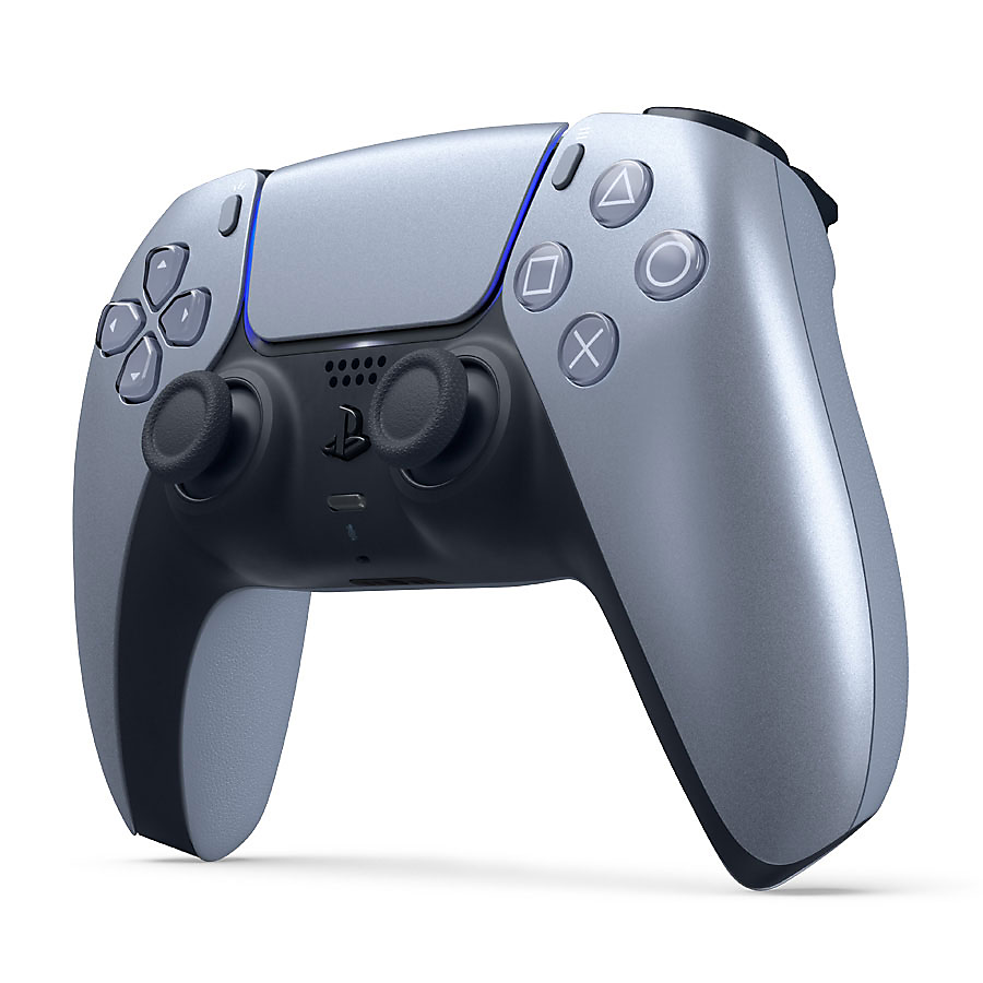 Sony PS5 DualSense Wireless Controller | Sterling Silver Sony PS5 DualSense Wireless Controller | Sterling Silver